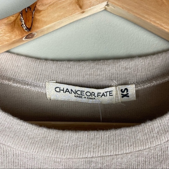 Chance Or Fate: Long Sleeve Color Block Zebra Print Knot Shirt Top Size XS (NWT) - Picture 4 of 8